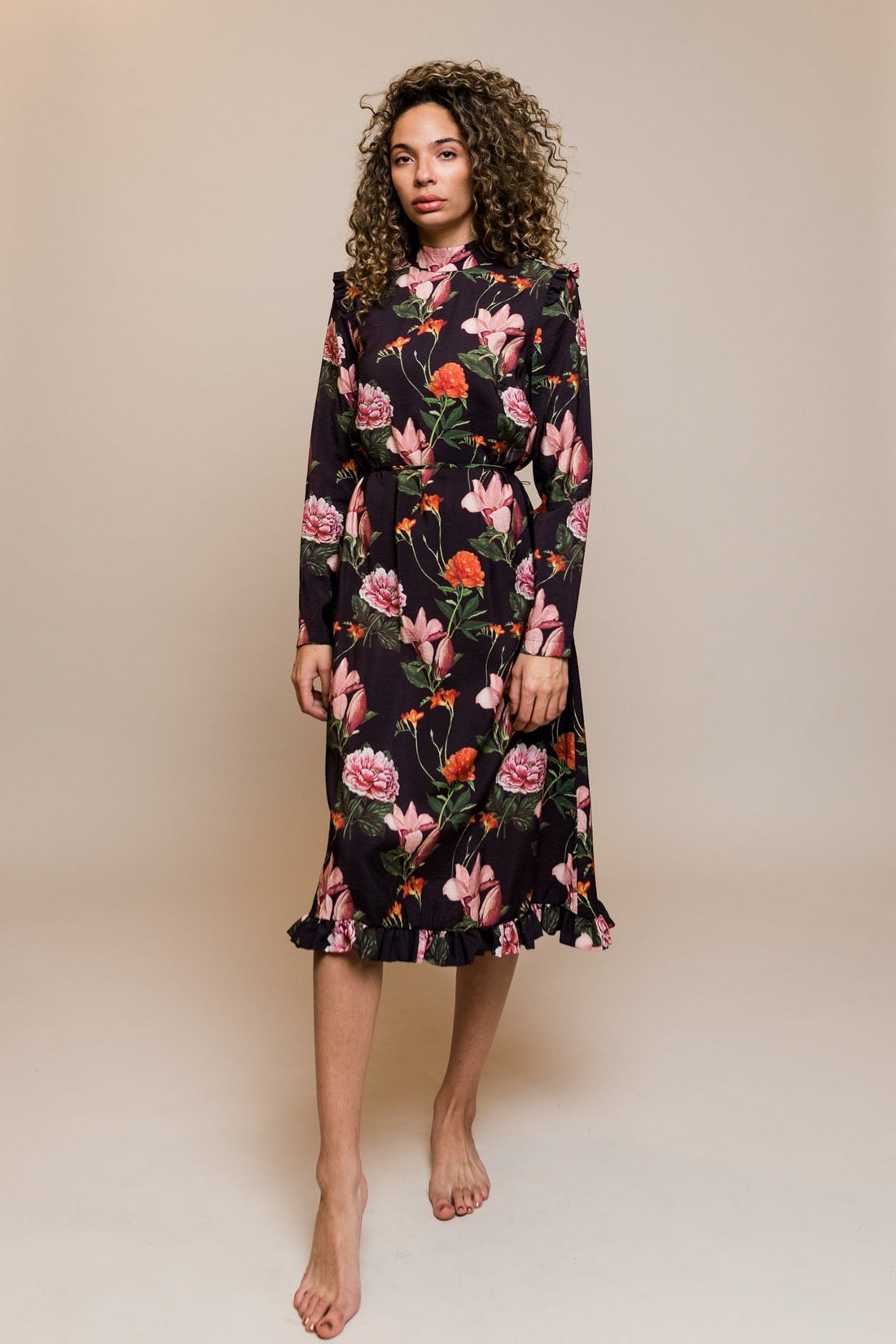 Margot Maxi Dress in Floral Mix